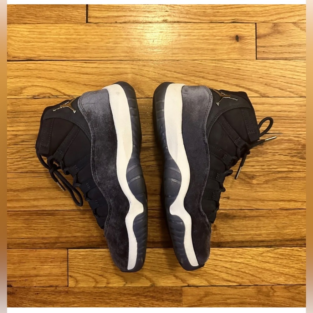 Womens Nike Air Jordan 11 Retro Sz 6.5 Midnight Navy Velvet 2022 AR0715 441 AJ